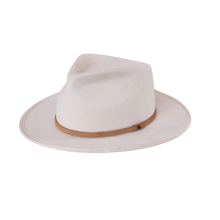 28 Eastern Ando Unisex Fedora - Cream