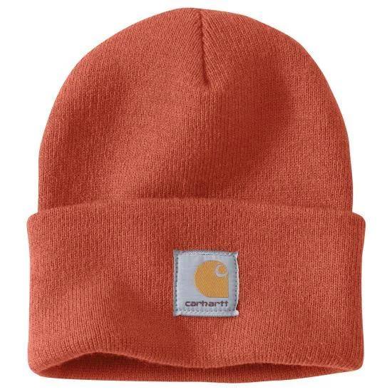 A18 Knit Cuffed Beanie - Desert Orange