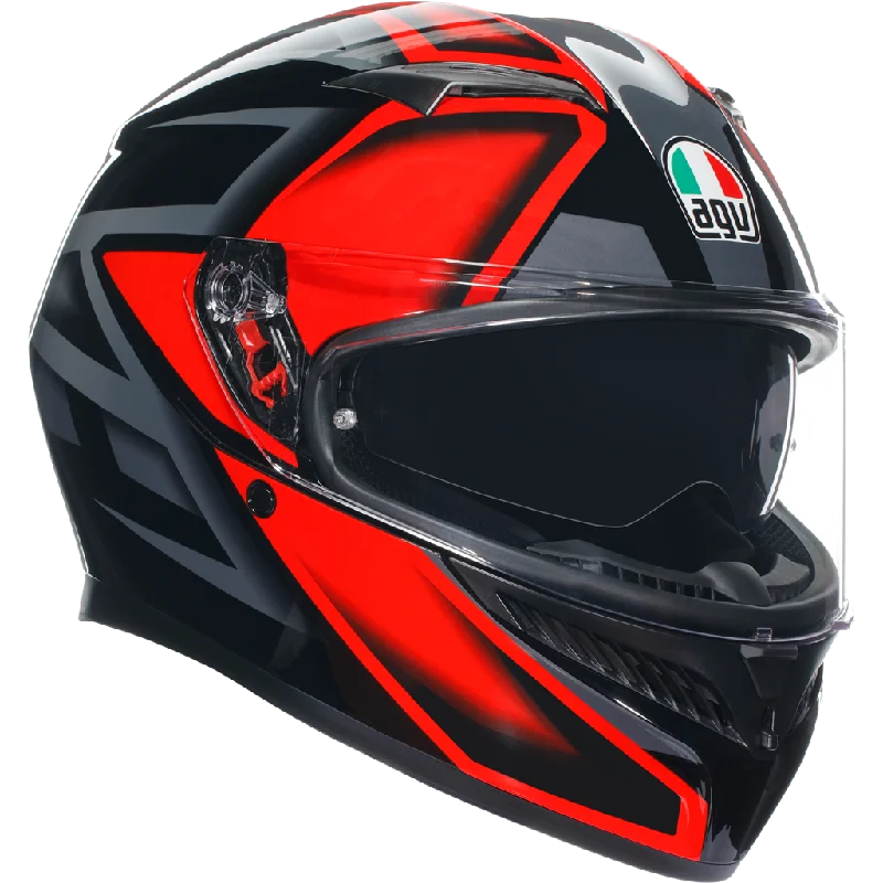 AGV K3 Compound - Black / Red