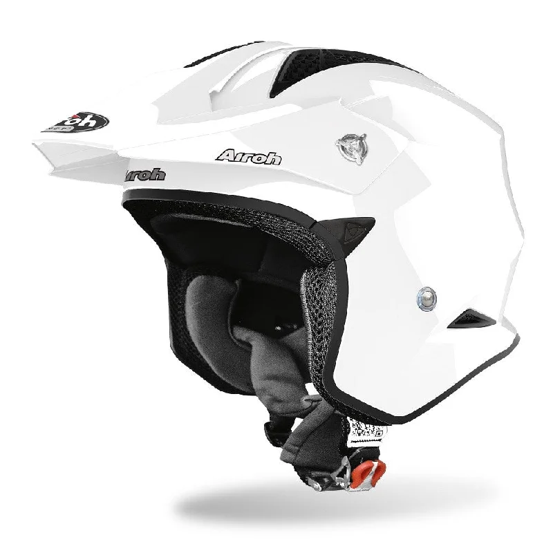 Airoh TRR-S Trial Helmet - White Gloss