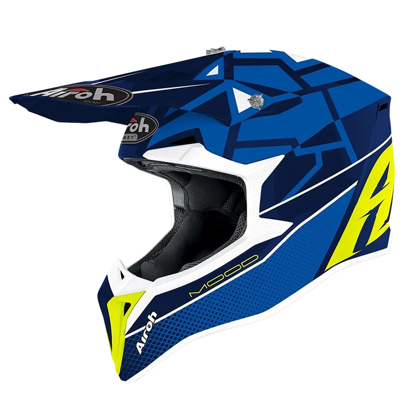 Airoh Wraap Mood Helmet - Blue Gloss