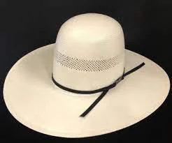 American Open Crown Straw Hat/7104