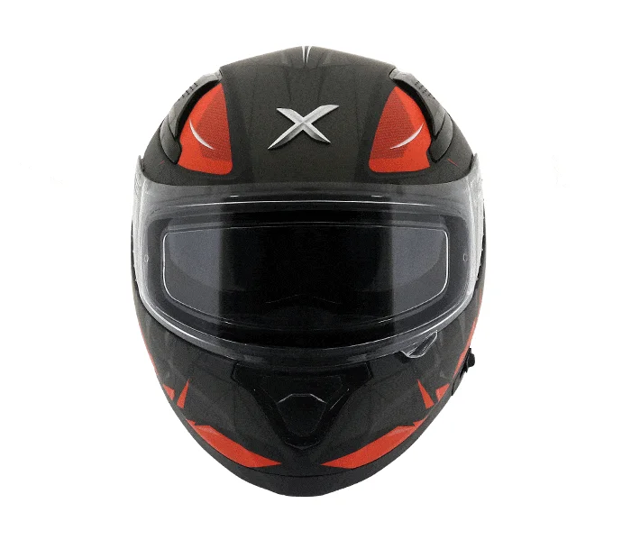 AXOR Apex Hunter Gloss Black Red Helmet