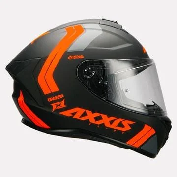 AXXIS Draken Slide Helmet Matt Fluorescent Orange