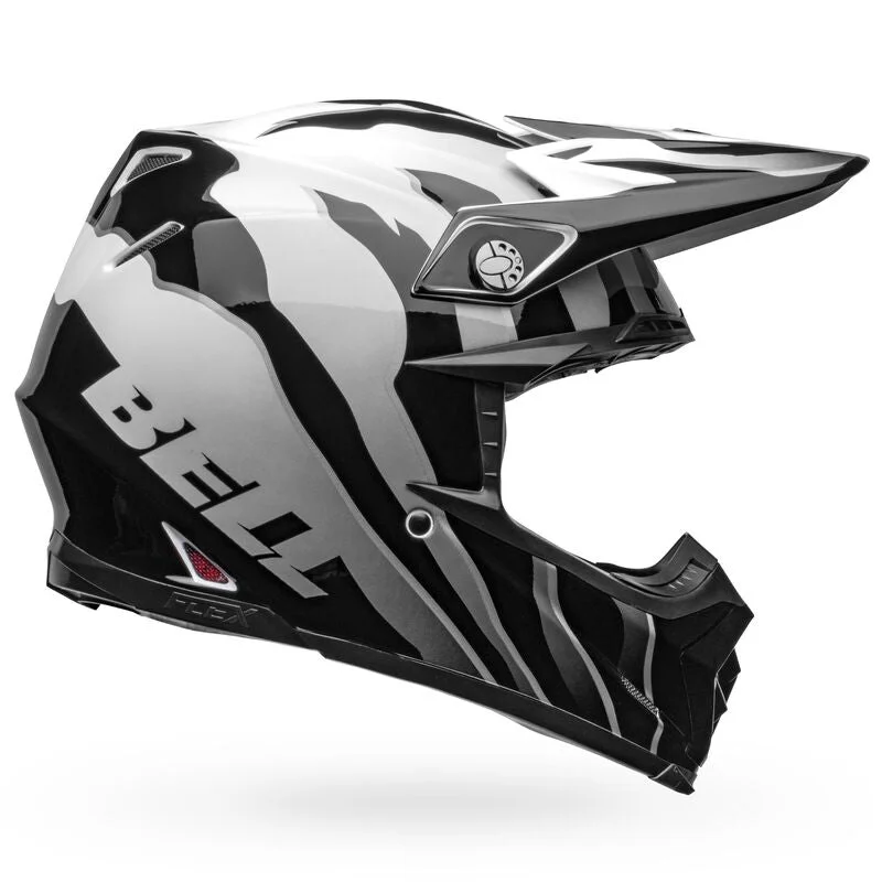 Bell Moto-9S Flex Helmet - Claw Black/White