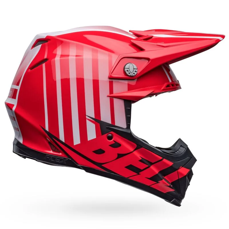 Bell Moto-9S Flex Helmet - Flex Sprint Matt/Gloss Red/Black