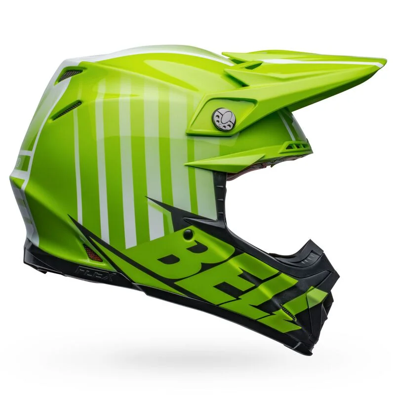 Bell Moto-9S Flex Helmet - Sprint Matt/Gloss Green/Black