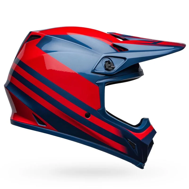 Bell MX-9 MIPS Disrupt Helmet - True Blue/Red