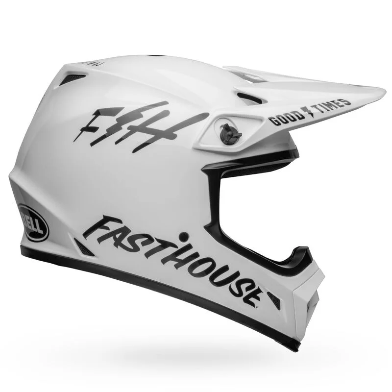 Bell MX-9 MIPS Helmet - Fasthouse Gloss White/Black