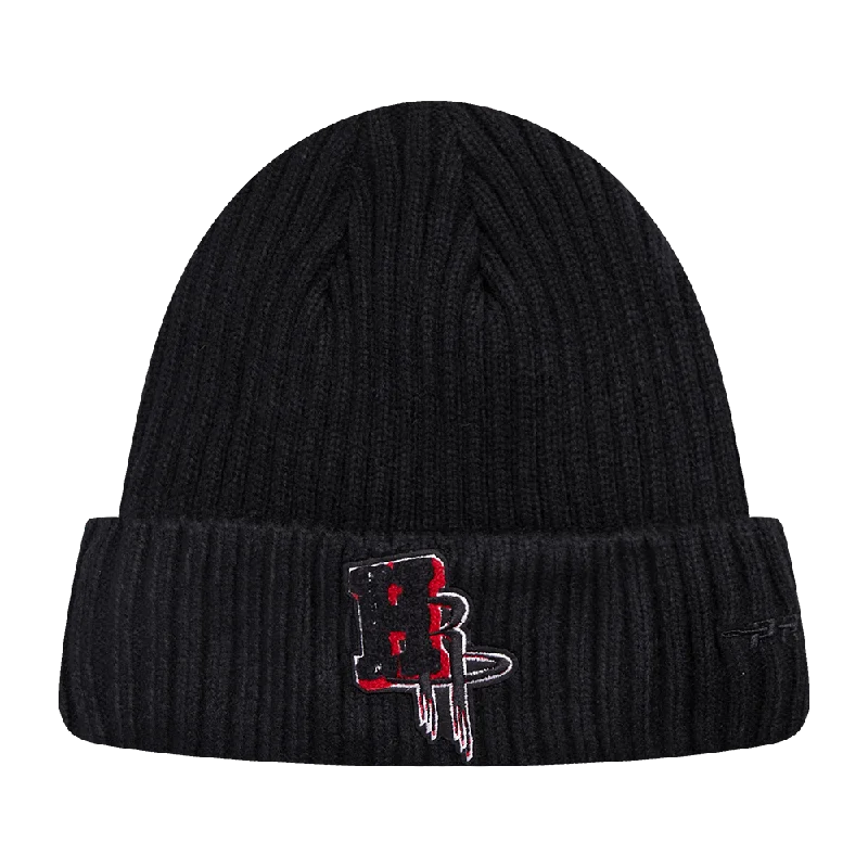 NBA HOUSTON ROCKETS MASH UP BEANIE (BLACK)