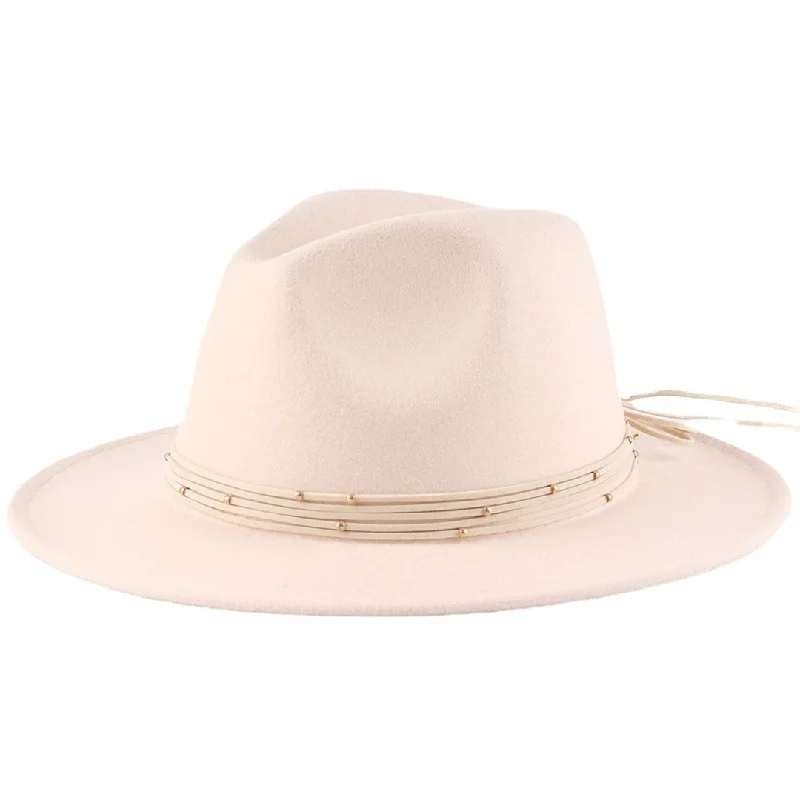 NEWBLOM British fashion women's top hat Trilby Cowboy hats