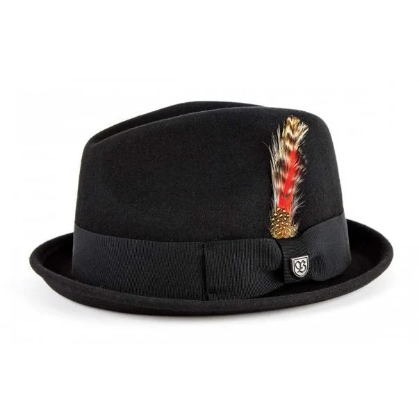 Brixton Gain Fedora - Black