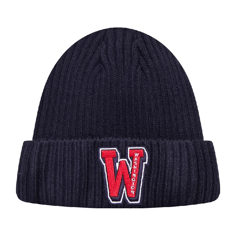 WASHINGTON WIZARDS MASH UP BEANIE (MIDNIGHT NAVY)