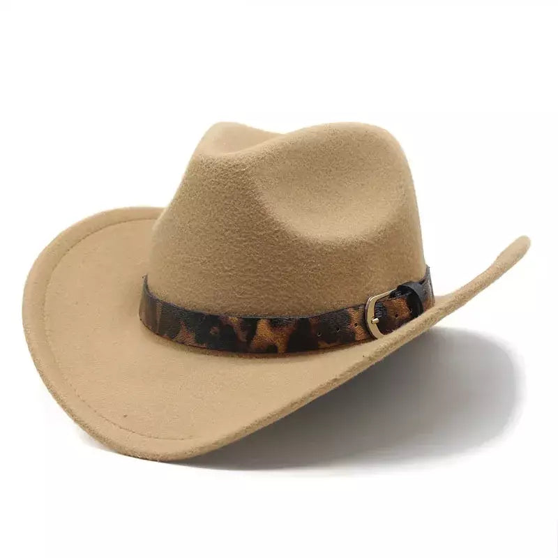 Camouflage Belt Classic Cowboy Hat