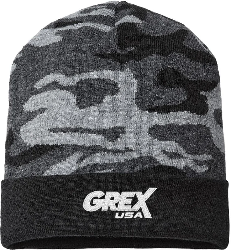 Cap America USA-Made Camo Cuffed Beanie