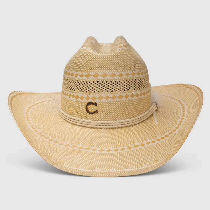 Charlie 1 Horse 20X Straw Cowboy Hat - Hello Sunshine