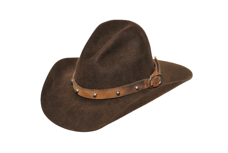 Chocolate Fur Cowboy Hat