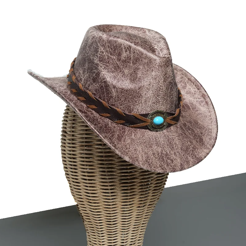 Chokore Western Cowboy Hat (Light Brown)