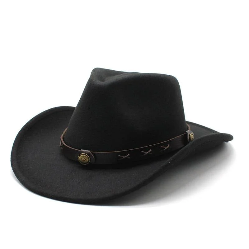 Clay Western Wool Cowboy Hat