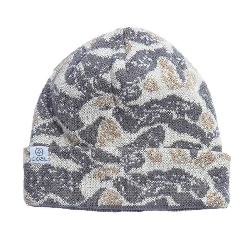 Coal Fjord Beanie - Grey Camo