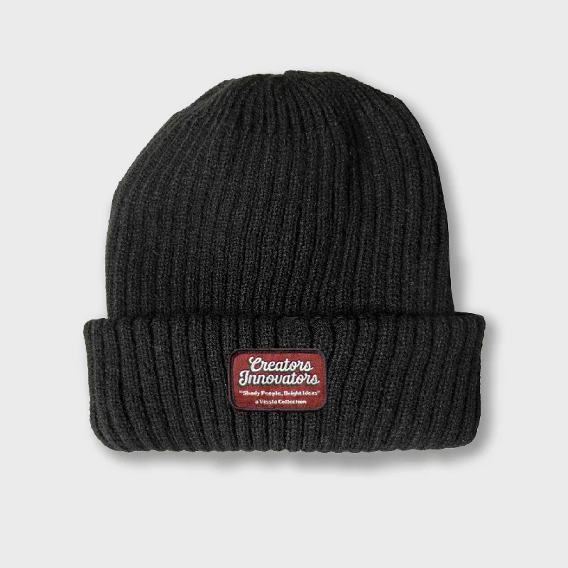 Vissla Creators Horizon Beanie Hat - Black