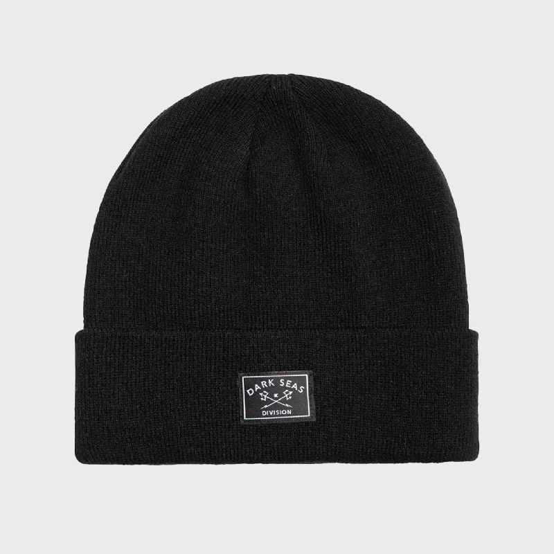 Dark Seas Crowley Beanie Hat - Black