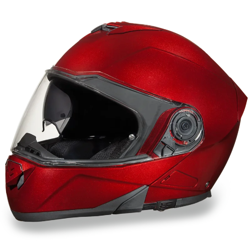 Daytona D.O.T Glide Black Cherry Metallic Helmet