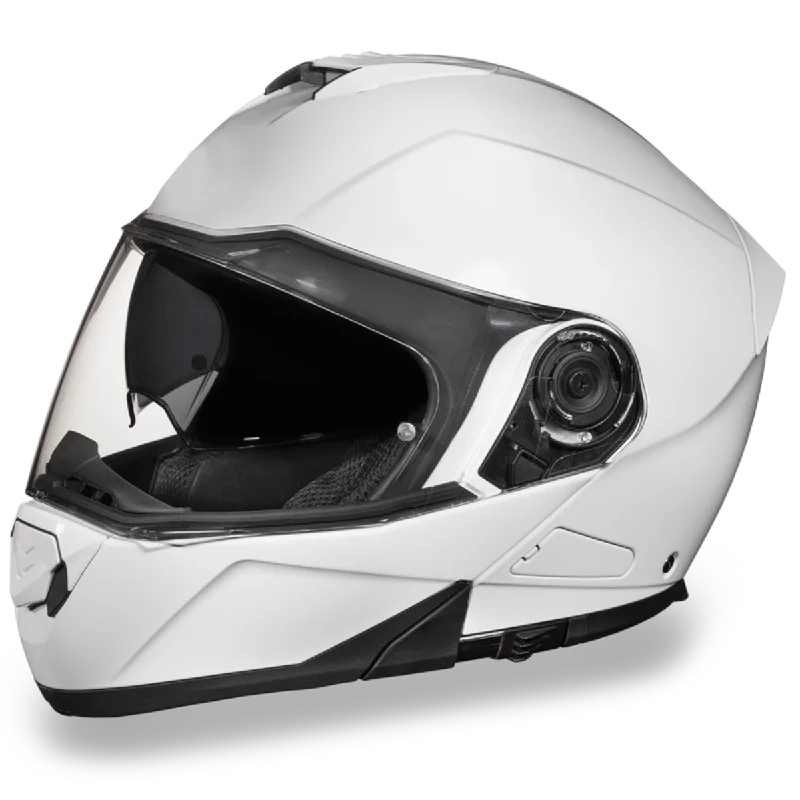 Daytona D.O.T Glide Hi-Gloss White Helmet