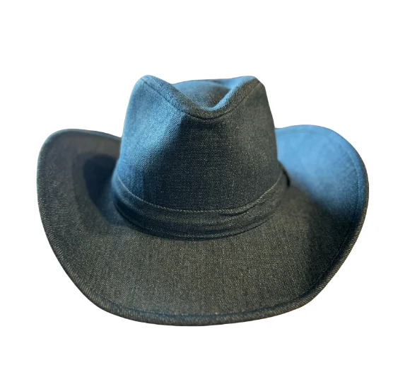 Denim Cowboy Hat