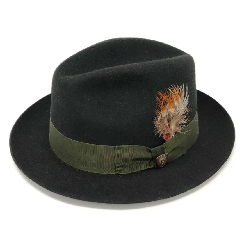 Dobbs Barrington Pinch Front Wool Felt Fedora