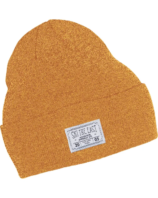 Double Down Beanie - Tangerine