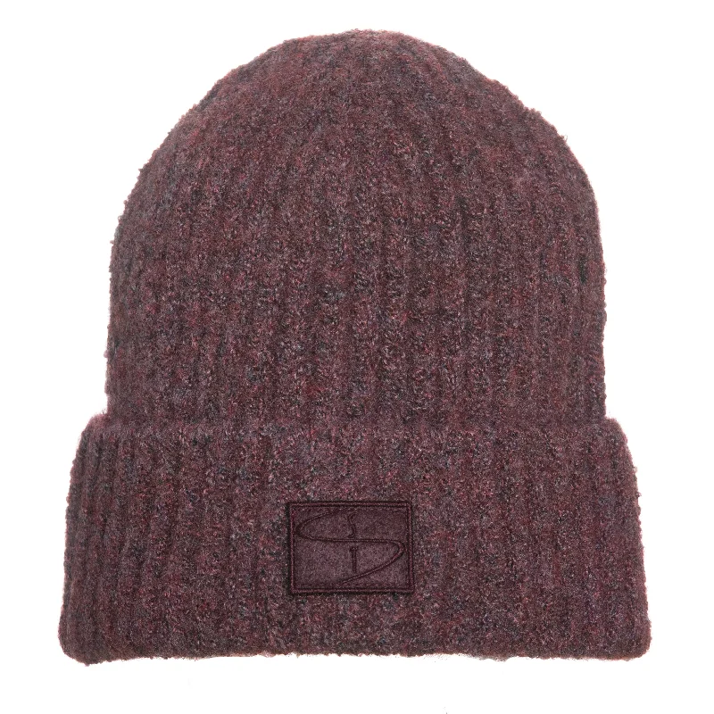 Eco Jane Beanie in Plum