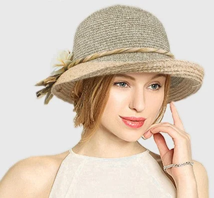 Elegant Vintage Style Summer Hat