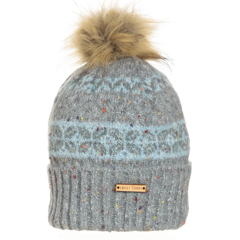 Ella Beanie in Blue