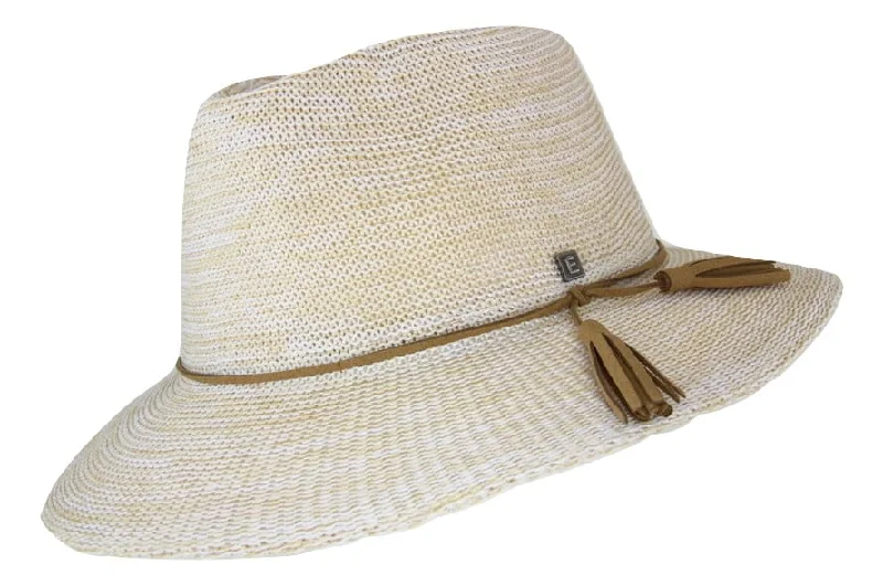 Evoke Caroline Fedora - Wheat