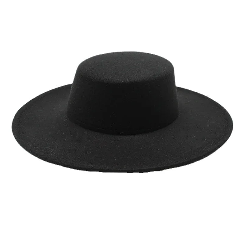 Women's Fedora Hat Winter Wool Derby Wedding Jazz Hats