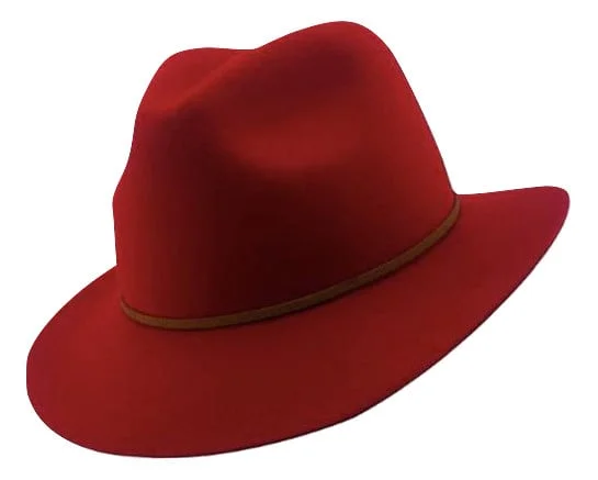 Stanton Roman Fedora - Red