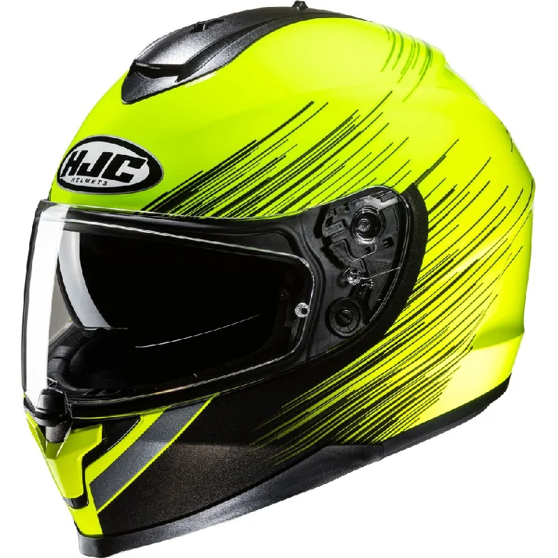 HJC C70N Sway Full Face Helmet MC3H Yellow