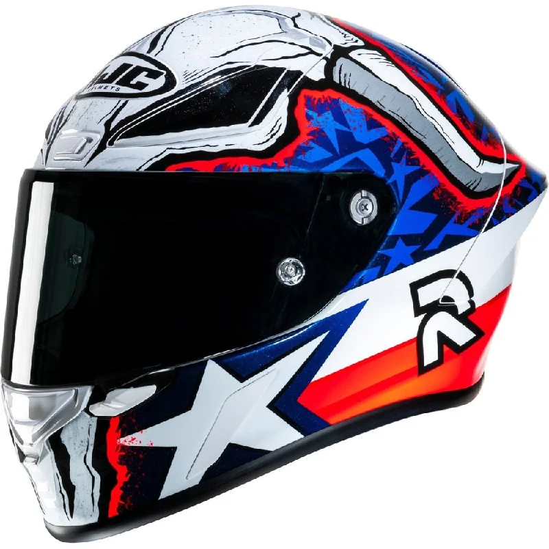 HJC RPHA 1 Garrett Gerloff Replica Full Face Helmet MC21 White / Red / Blue