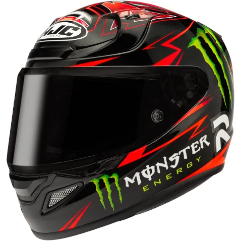 HJC RPHA 12 Quartararo Replica Full Face Helmet MC1 Black / Red