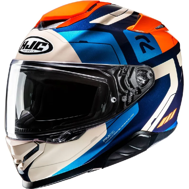 HJC RPHA 71 Cozad Full Face Helmet MC27 Blue / Orange