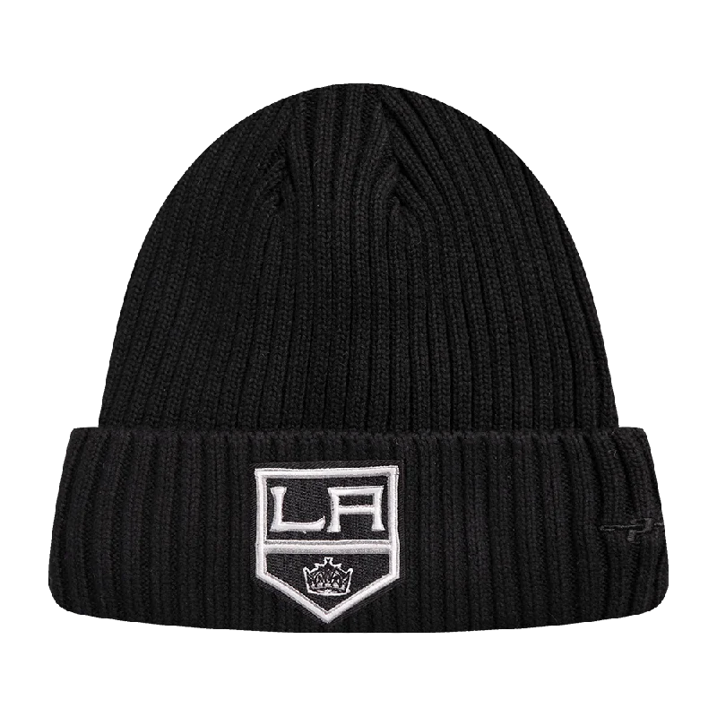 NHL LOS ANGELES KINGS KNIT BOX SET BEANIE (BLACK)