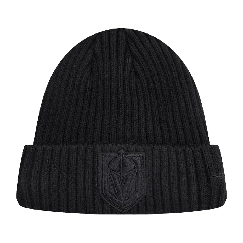 NHL VEGAS GOLDEN KNIGHTS NEUTRAL BEANIE (BLACK)