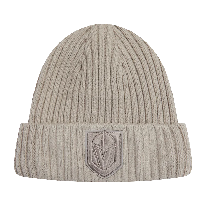 NHL VEGAS GOLDEN KNIGHTS NEUTRAL BEANIE (TAUPE)