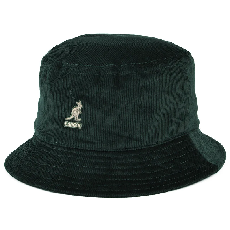 Kangol Corduroy Bucket Hat - Forest