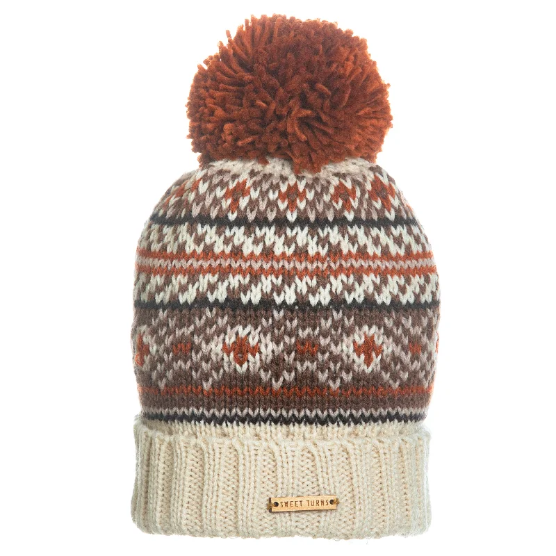 Kat Beanie in Rust