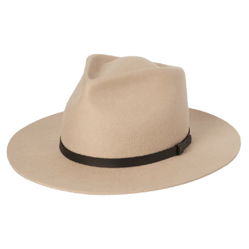 Kooringal Goodwin Unisex Wide Brim Fedora- Natural