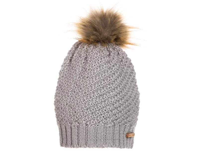 Lexington Beanie in Silver