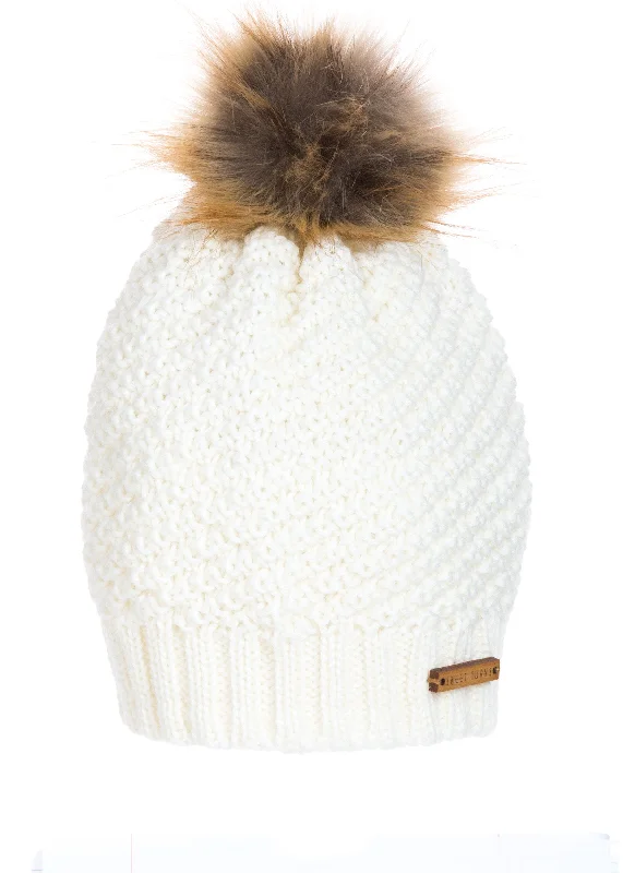 Lexington Beanie in Ivory