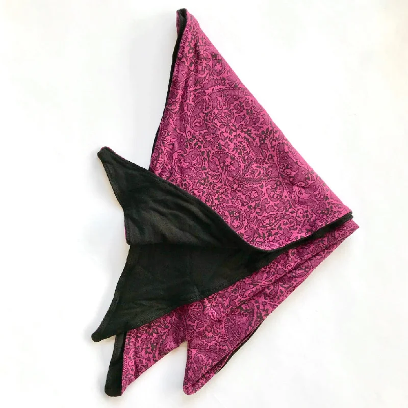 Liberty Head Scarf Reversible Midnight Damson